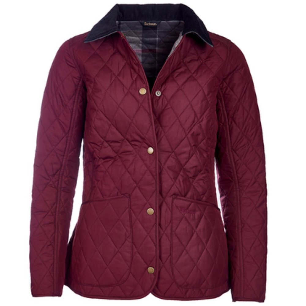 Barbour Montrose Quilt Bordeaux Jacket